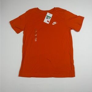 Nike Kids Bright Orange Short Sleeve Tee